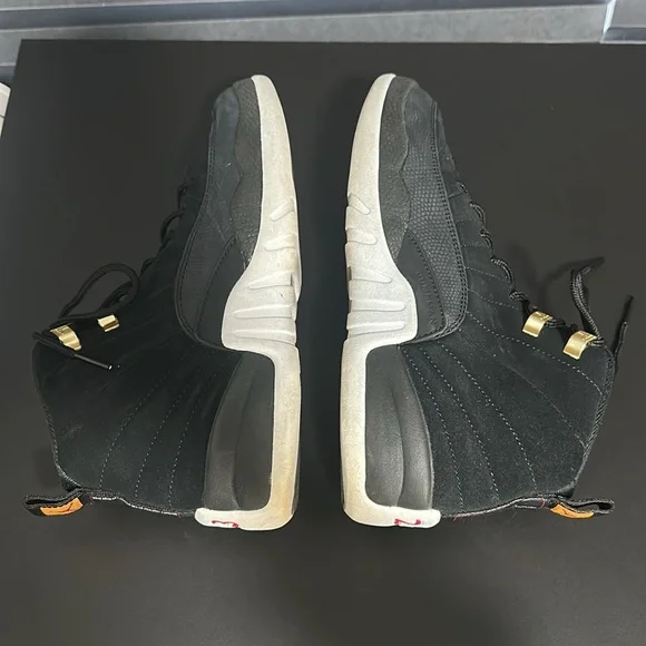 NIKE AIR JORDAN 12 RETRO REVERSE TAXI SNEAKERS